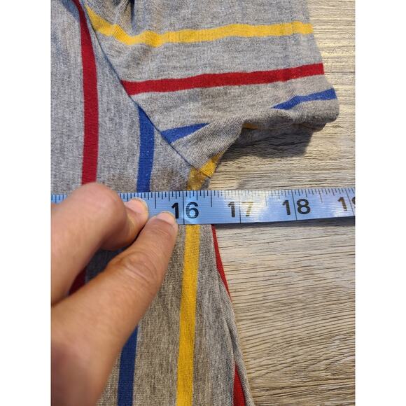 Lularoe small women's striped tshirt maxi dress - Picture 4 of 5